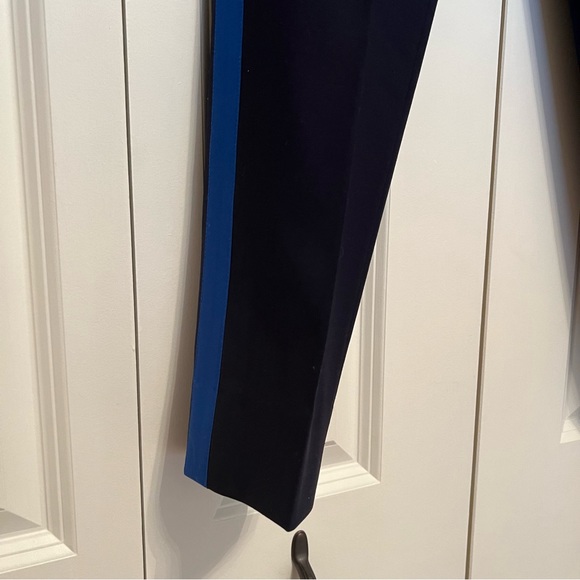 Vince navy trousers, bright blue side stripe. Size S. Perf condition, Never Worn - Picture 4 of 9
